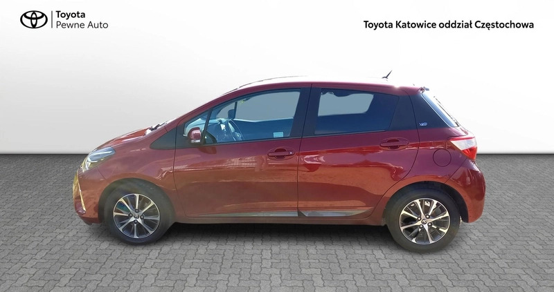 Toyota Yaris cena 62800 przebieg: 71691, rok produkcji 2020 z Jastrowie małe 211